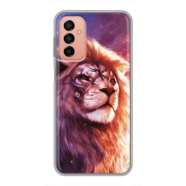 Чехол с рисунком «Красочный ЛЕВ» для Samsung Galaxy M13 Чехол с рисунком «Красочный ЛЕВ» для Samsung Galaxy M13