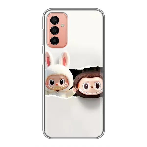 Чехол с рисунком «Фигурки Labubu» для Samsung Galaxy M13 Чехол с рисунком «Фигурки Labubu» для Samsung Galaxy M13