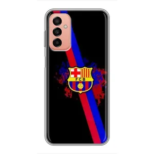 Чехол для Samsung Galaxy M13 (Барселона) (Лого Барсы)