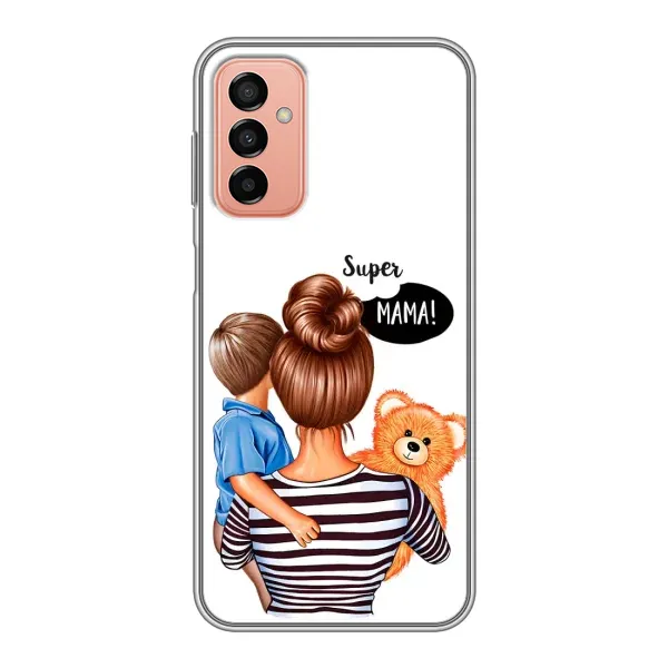 Чехол с рисунком «Мама и сын» для Samsung Galaxy M13