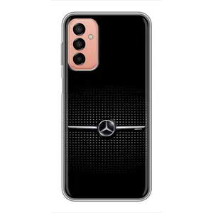 Силиконовый бампер с картинкой машины на Samsung Galaxy M13 (Mercedes)
