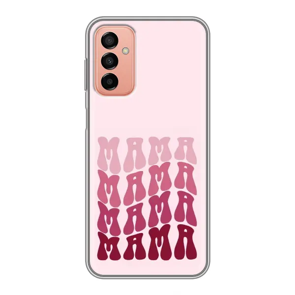 Чехол с рисунком «Надпись мама» для Samsung Galaxy M13 Чехол с рисунком «Надпись мама» для Samsung Galaxy M13