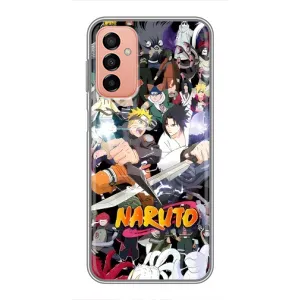Купить Чехлы на телефон с принтом Anime для Samsung Galaxy M13 (Наруто постер)
