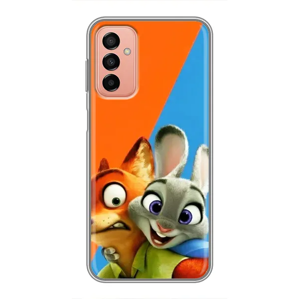 Чехол с рисунком «Ник и Хопс» для Samsung Galaxy M13 Чехол с рисунком «Ник и Хопс» для Samsung Galaxy M13