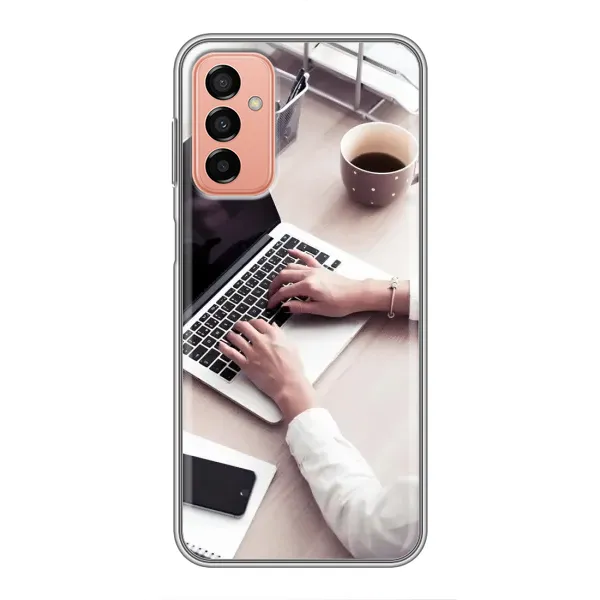 Чехол с рисунком «Офисный работник» для Samsung Galaxy M13 Чехол с рисунком «Офисный работник» для Samsung Galaxy M13