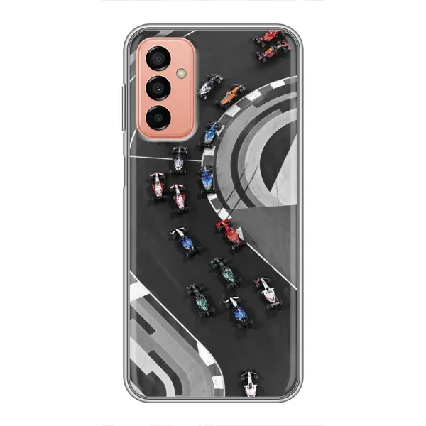 Чехол с рисунком «Гонки ф1» для Samsung Galaxy M13 Чехол с рисунком «Гонки ф1» для Samsung Galaxy M13
