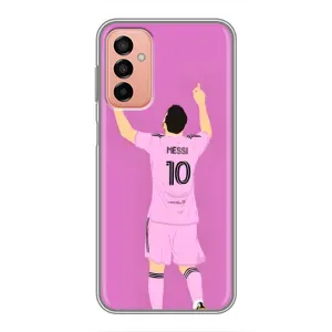 Чехлы Лео Месси в Майами на Samsung Galaxy M13 (Празднование Месси)