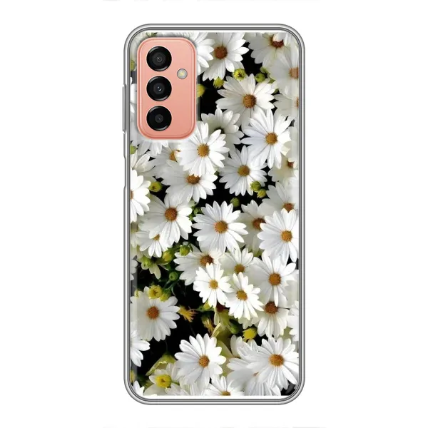 Чохол з малюнком «Рамка в ромашках» для Samsung Galaxy M13 Чохол з малюнком «Рамка в ромашках» для Samsung Galaxy M13
