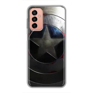Чехол с Щитом Капитана Америки на Samsung Galaxy M13 (Ретро Щит Капитана)