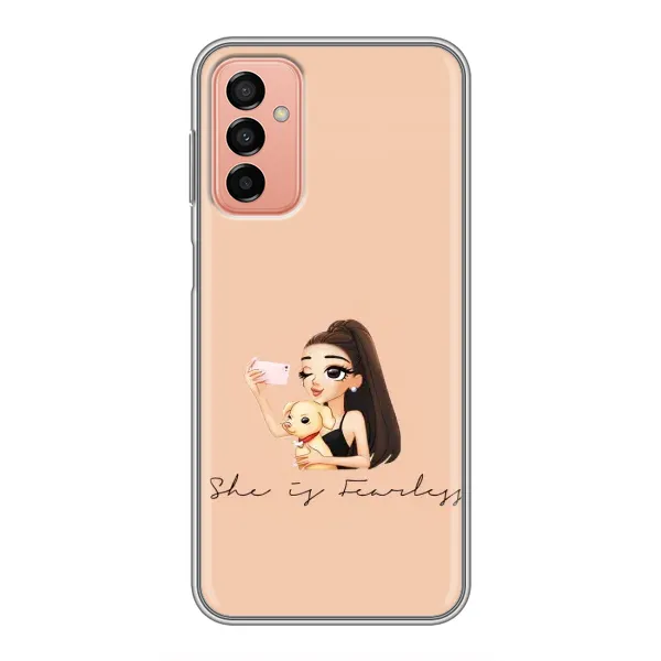 Чехол с рисунком «С собакой» для Samsung Galaxy M13