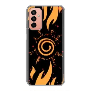 Купить Чехлы на телефон с принтом Anime для Samsung Galaxy M13 (Солнце Наруто)