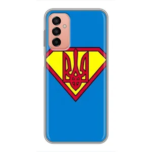 Чехол с картинкой (Патриотический ГЕРБ) на Samsung Galaxy M13 (Super - Герб)