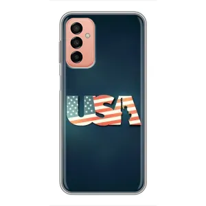 Чохол Прапор USA для Samsung Galaxy M13 (USA)