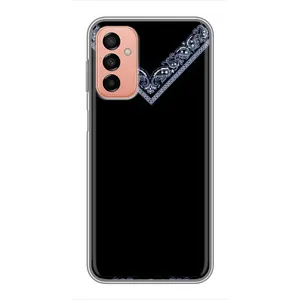 Силиконовый Чехол на Samsung Galaxy M13 (Воротник вышиванки)