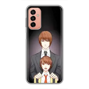Чохли з героями АНИМЕ на Samsung Galaxy M13 (Ягамі виріс)
