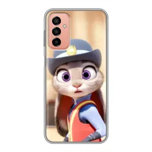 Чехлы ЗВЕРОПОЛИС для Samsung Galaxy M13 (Заяц Джуді Хопс)