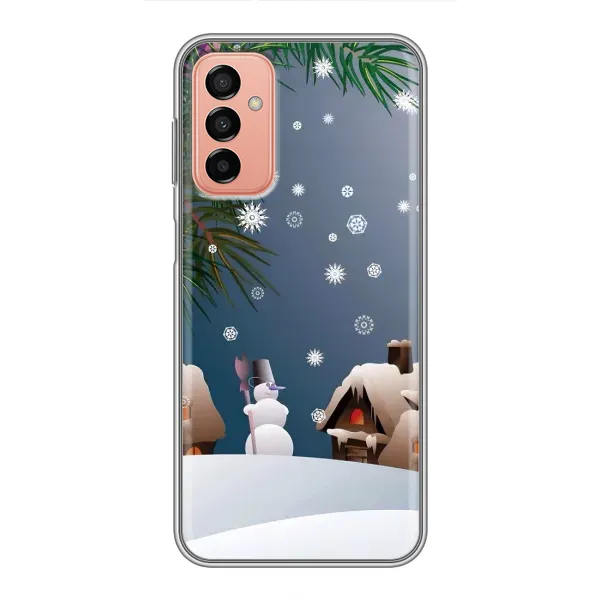Чехол с рисунком «Зима» для Samsung Galaxy M13 Чехол с рисунком «Зима» для Samsung Galaxy M13