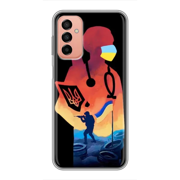 Чехол с рисунком «ЗСУ Врач» для Samsung Galaxy M13 Чехол с рисунком «ЗСУ Врач» для Samsung Galaxy M13