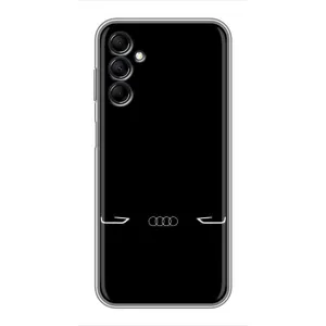 Силиконовый бампер с картинкой машины на Samsung Galaxy M14 (M146) (Силует Audi)