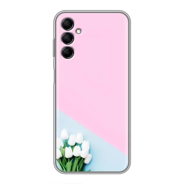 Чехол с рисунком «Белые тюльпаны» для Samsung Galaxy M14 5g (M146) Чехол с рисунком «Белые тюльпаны» для Samsung Galaxy M14 5g (M146)