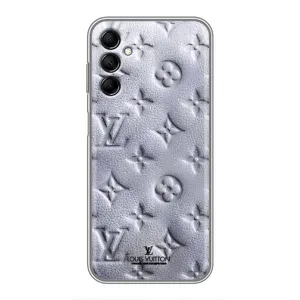 Текстурный Чехол Louis Vuitton для Самсунг М14 (Белый ЛВ)