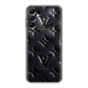 Текстурный Чехол Louis Vuitton для Самсунг М14 (Черный ЛВ)