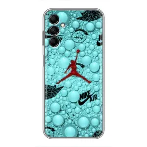 Силиконовый Чехол Nike Air Jordan на Самсунг М14 (Джордан Найк)