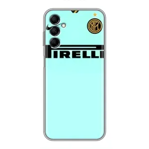 Силиконовые Чехлы принт Футбол на Samsung Galaxy M14 (M146) (Inter)
