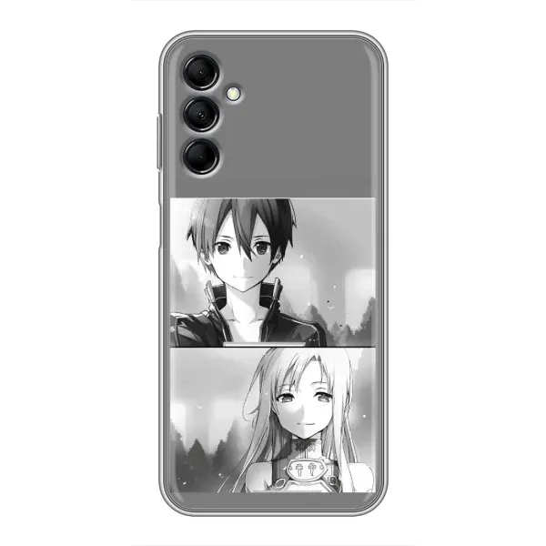 Чехол с рисунком «Кирито-Асуна» для Samsung Galaxy M14 5g (M146) Чехол с рисунком «Кирито-Асуна» для Samsung Galaxy M14 5g (M146)