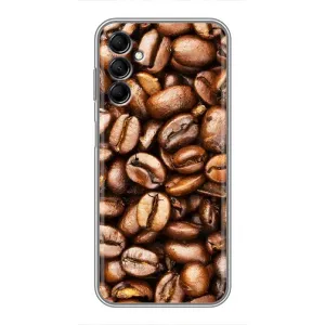 Чехол с изображением вкусной еды для Samsung Galaxy M14 (M146) (Кофе)