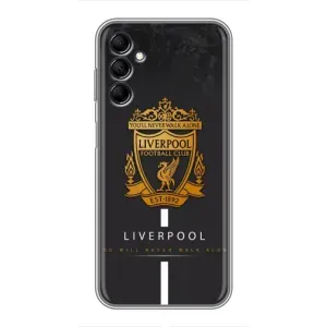 Силиконовые Чехлы принт Футбол на Samsung Galaxy M14 (M146) (Liverpool)