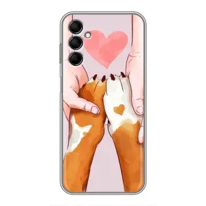 Чехол (ТПУ) Милые собачки для Samsung Galaxy M14 (M146) (Любовь к собакам)