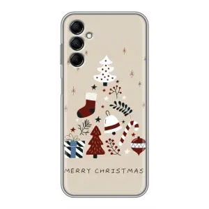 Чехол Санта Клаус для Samsung Galaxy M14 (M146) (Merry Christmas)