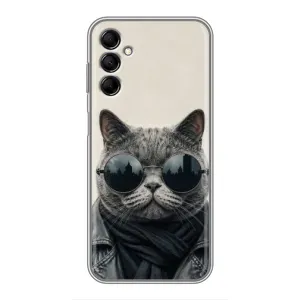 Чехол на тематику: Коты для Samsung Galaxy M14 5g (M146) (Модный кот)