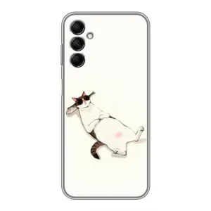 Чехол на тематику: Коты для Samsung Galaxy M14 5g (M146) (Отдых)