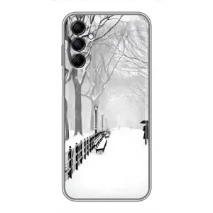 Чехлы на Новый Год Samsung Galaxy M14 (M146) (Снегом замело)