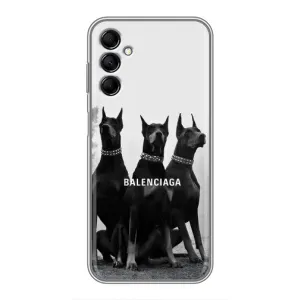 Чехол ДОБЕРМАН для Samsung Galaxy M14 (M146) (Три добермана)