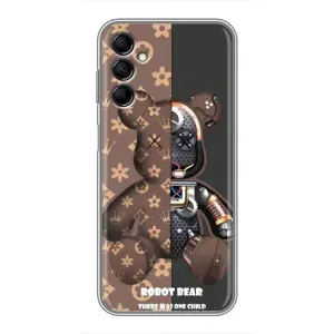 Силиконовый чехол для Samsung Galaxy M14 (M146) (Медмедь Луи Виттон)