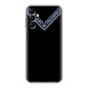 Силиконовый Чехол на Samsung Galaxy M14 (M146) (Воротник вышиванки)