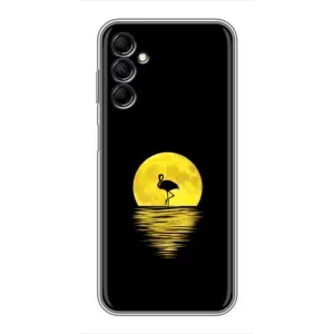 Летний Чехол на Samsung Galaxy M14 (M146) (Желтый Закат)