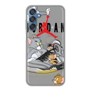 Силиконовый Чехол Nike Air Jordan на Самсунг Галакси М15 (Air Jordan)