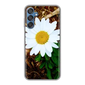 Чехол с ромашками на Samsung Galaxy M15 (M156) (Белая ромашка)