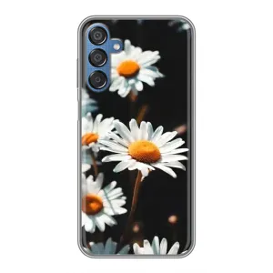 Чехол с ромашками на Samsung Galaxy M15 (M156) (Белые ромашки)