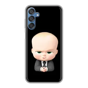 Мультяшный принт на Чехол для Самсунг Галакси М15 (Бос)