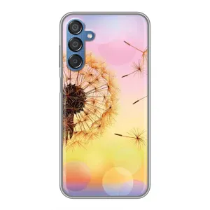 Силиконовый Чехол с одуванчиками на Samsung Galaxy M15 (M156) (Цветок-одуванчик)