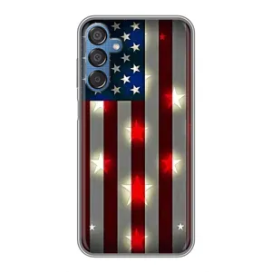 Чехол Флаг USA для Samsung Galaxy M15 (M156) (Флаг США 2)