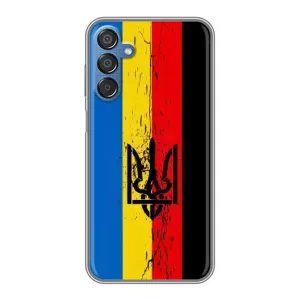 Чехлы УПА (Красно-Чёрный) на Samsung Galaxy M15 (M156) (Флаг УПА)