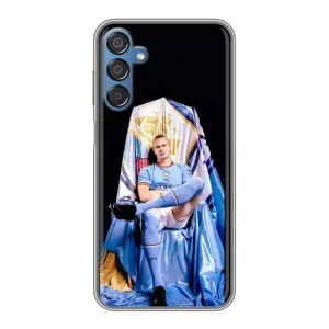 Чехлы с принтом для Samsung Galaxy M15 (M156) Футболист (футболист Холанн)