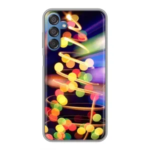 Чехол Новогодняя Елка на Samsung Galaxy M15 (M156) (Гирлянды)
