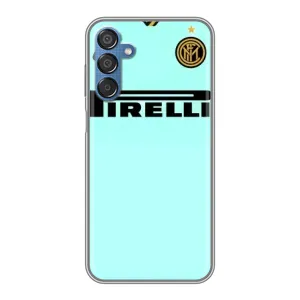 Силиконовые Чехлы принт Футбол на Samsung Galaxy M15 (M156) (Inter)